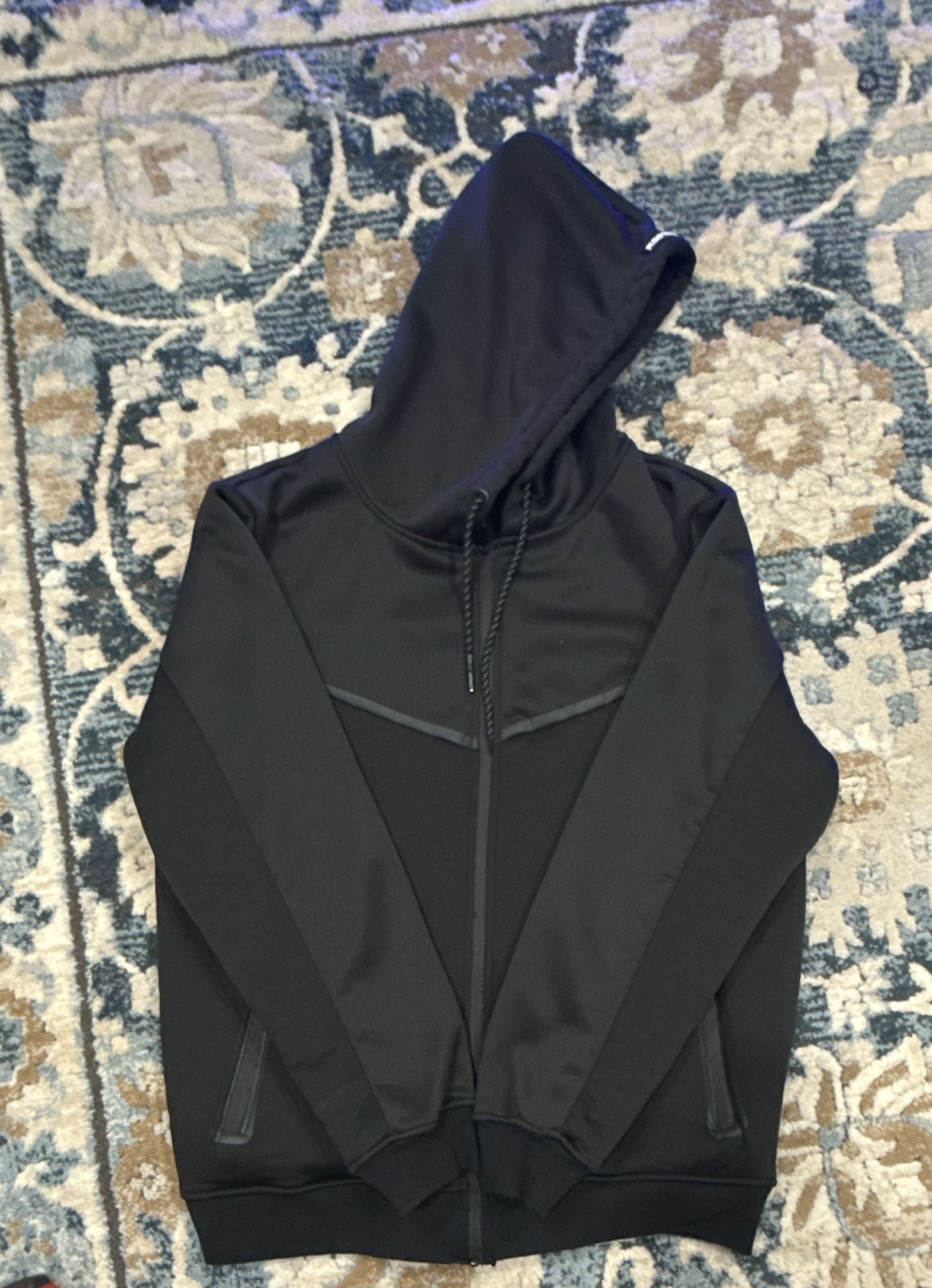 RGSTR Men's Tech Fleece Full-Zip Hoodie Black XL 3