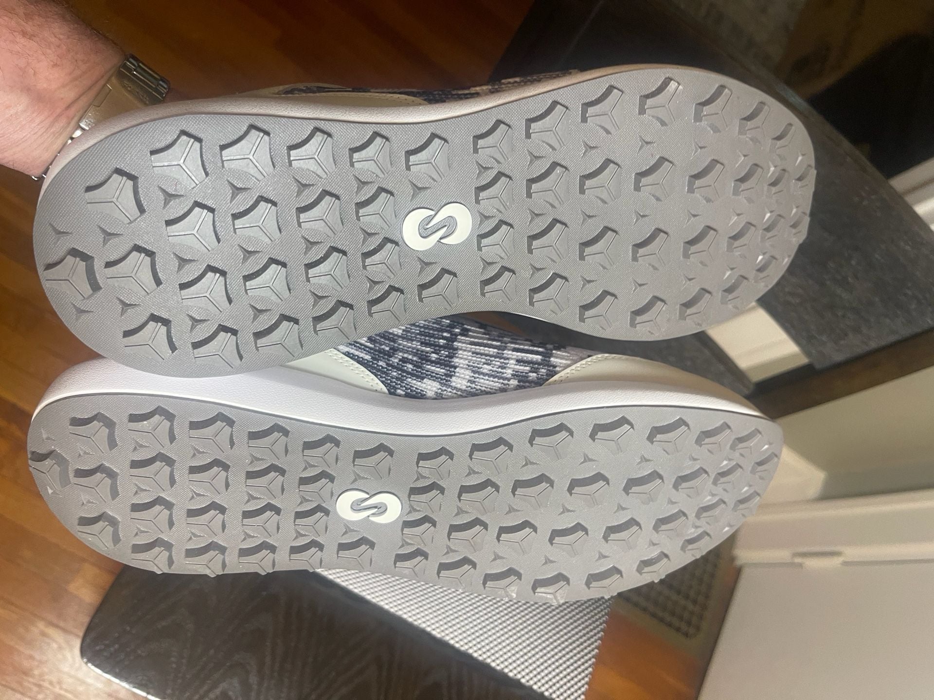 Stroll Performance Knit Shoes Size 13 Camo Gray White 7