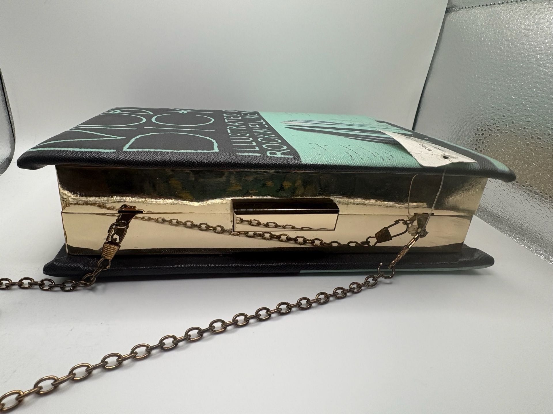 3 AM Forever Moby Dick Book Clutch Crossbody Bag NWT 3