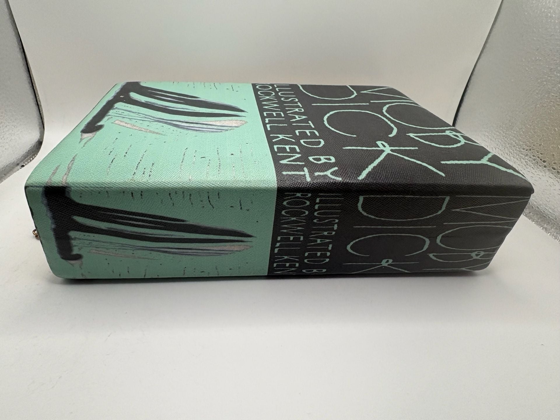 3 AM Forever Moby Dick Book Clutch Crossbody Bag NWT 4