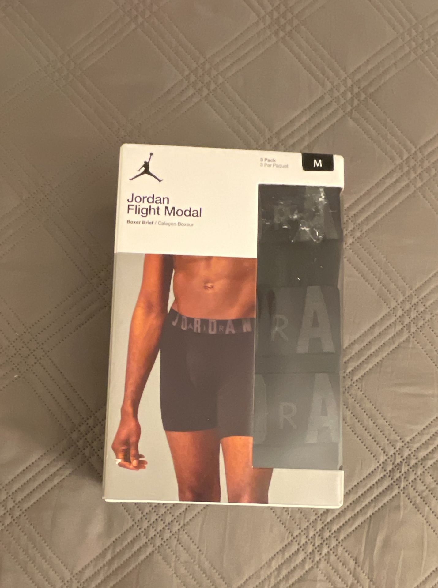 Jordan Flight Modal Boxer Brief 3 Pack Size M Black 1