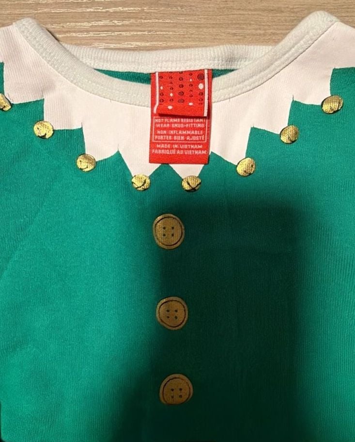 Toddler Baby Elf Christmas Holiday Winter 2 Piece Set Pajama Costume Target 2