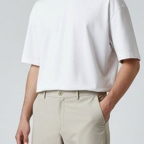 Peter Millar Wicking Golf Shorts Size 38 XL Light Beige