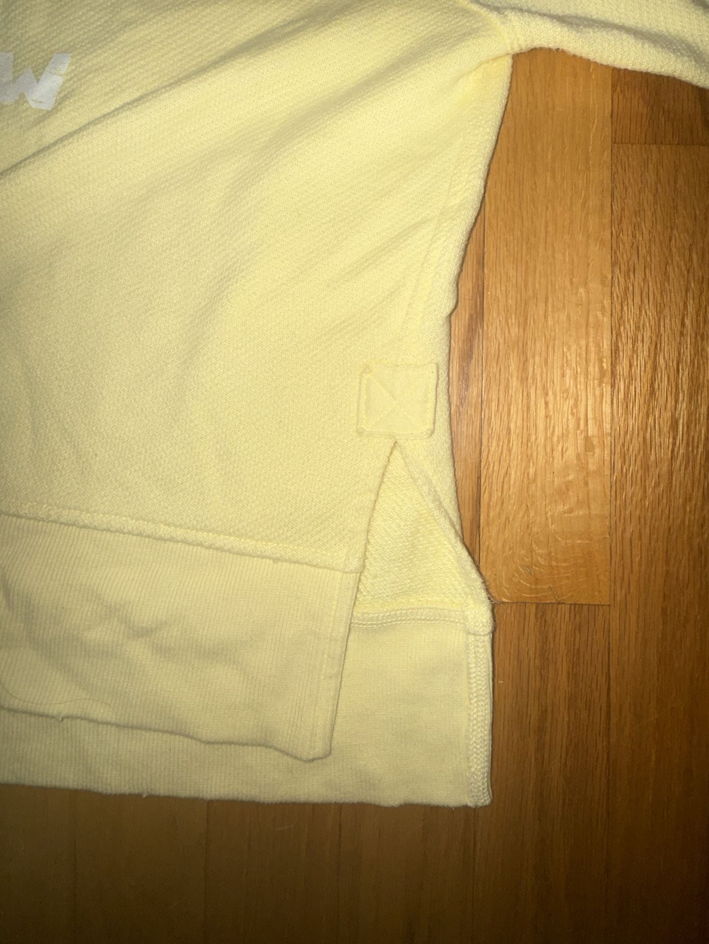 Aerie Golden Hour Glow Smiley Face Graphic Sweatshirt Oversized S 7