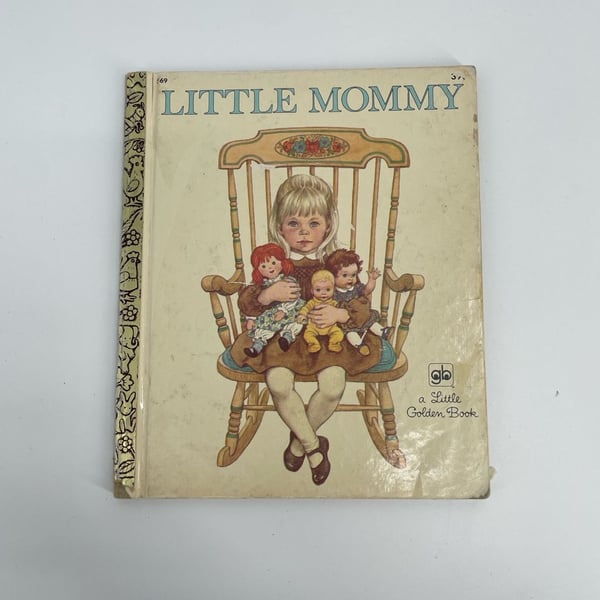 Little Mommy A Little Golden Book Vintage Childrens Book