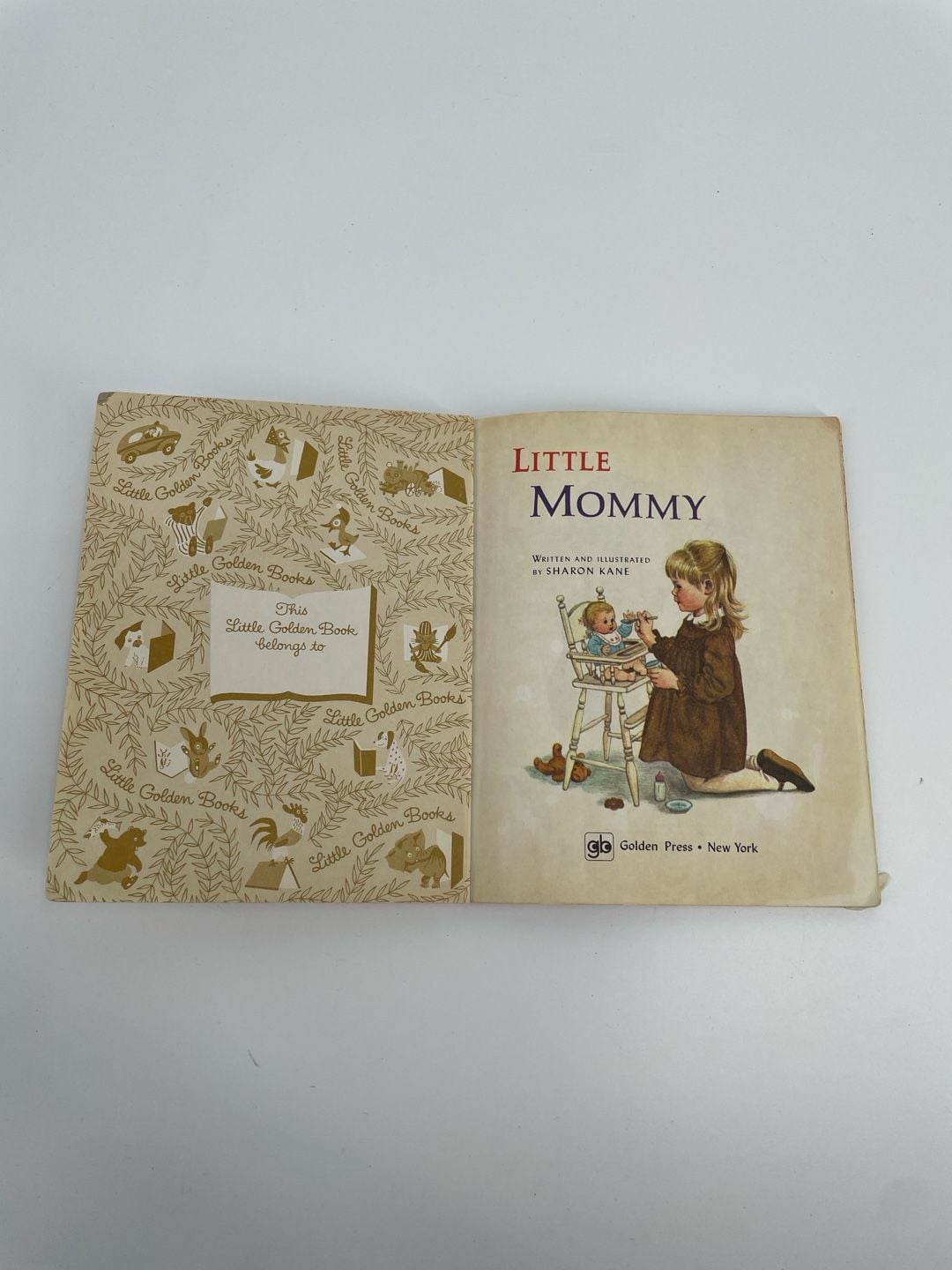 Little Mommy A Little Golden Book Vintage Childrens Book 3