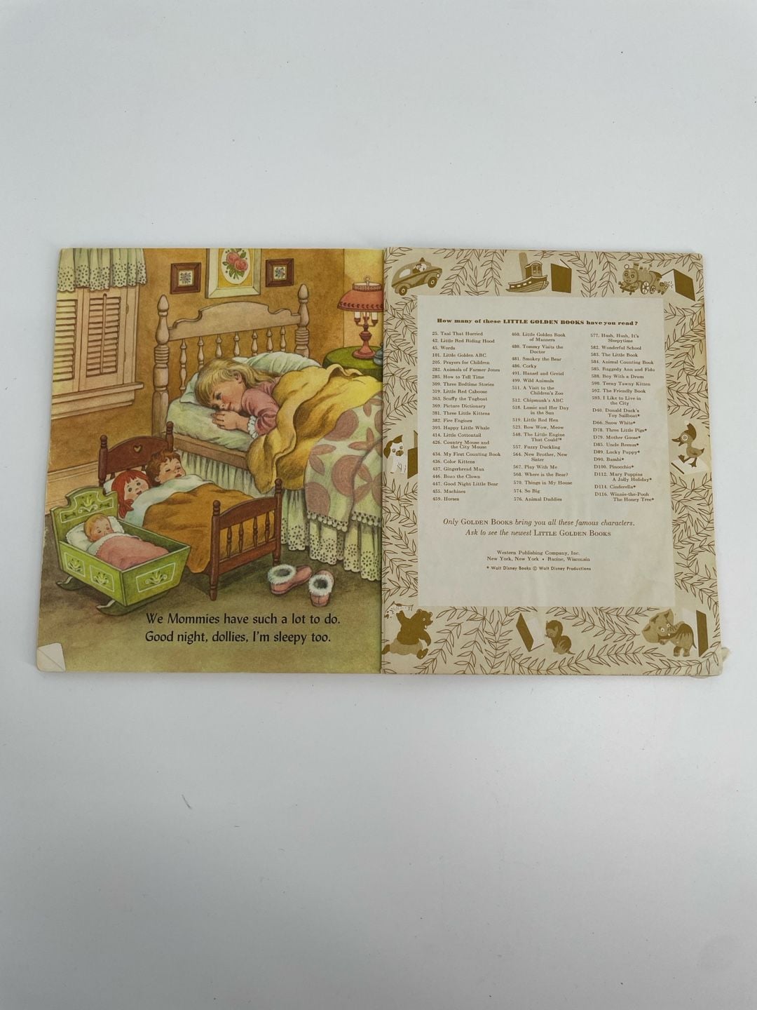 Little Mommy A Little Golden Book Vintage Childrens Book 4