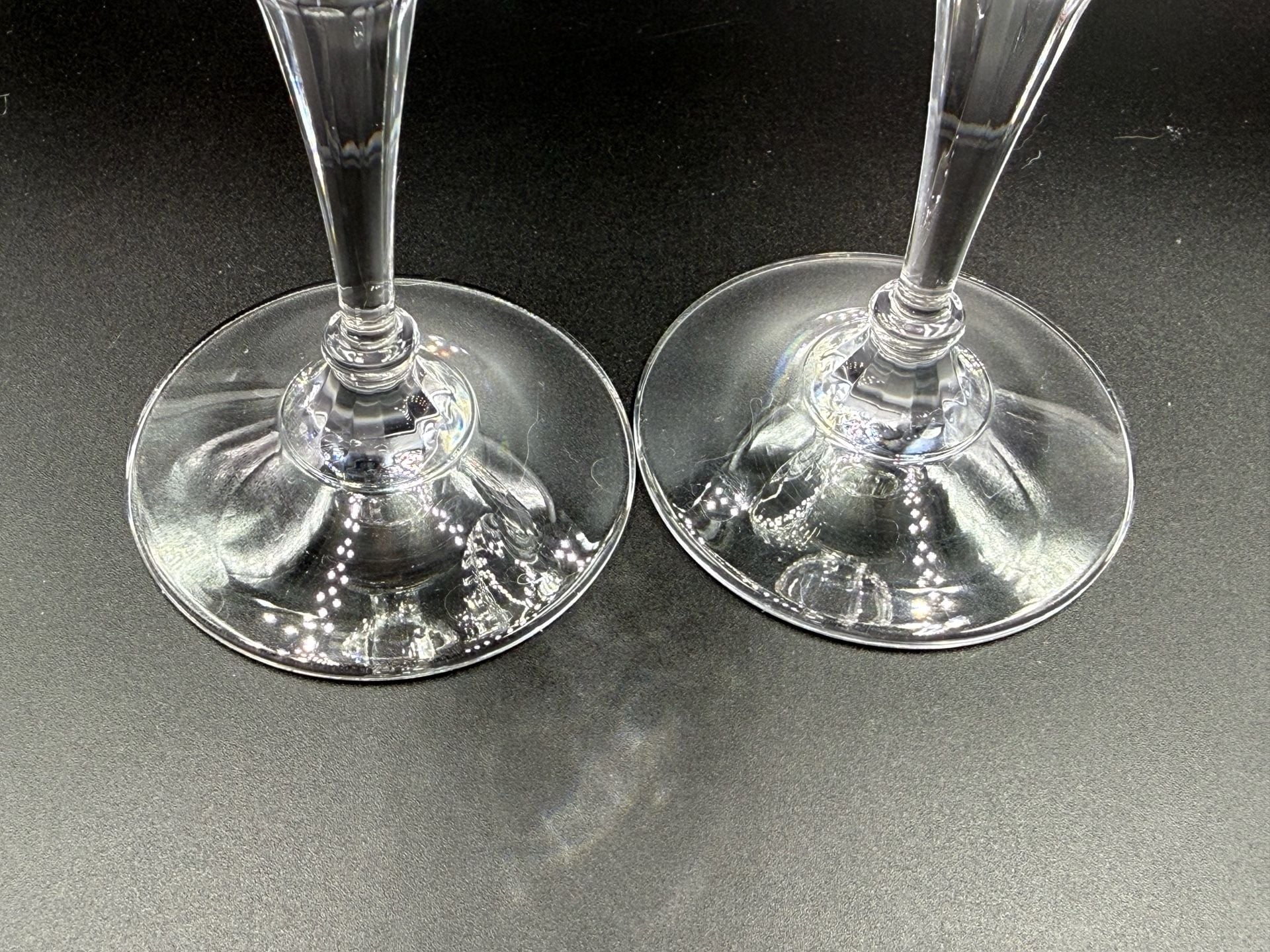 Towle Crystal TOC39 Champagne Flutes Set of 2 8