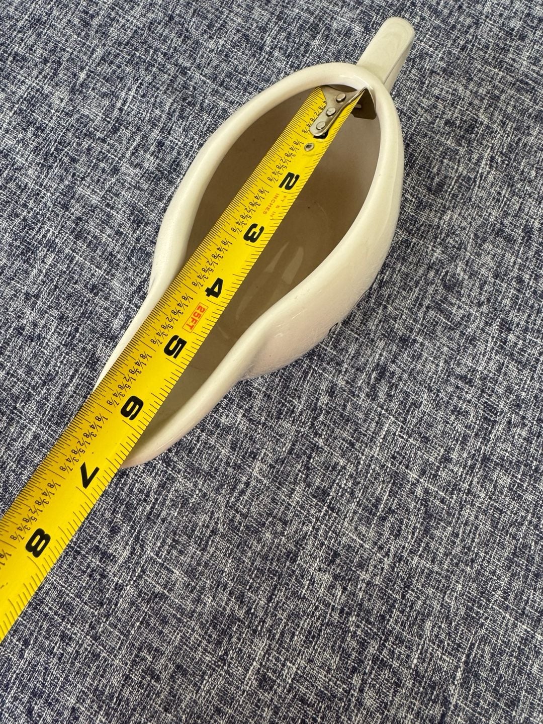 Rae Dunn Pour Gravy Boat Ceramic 10