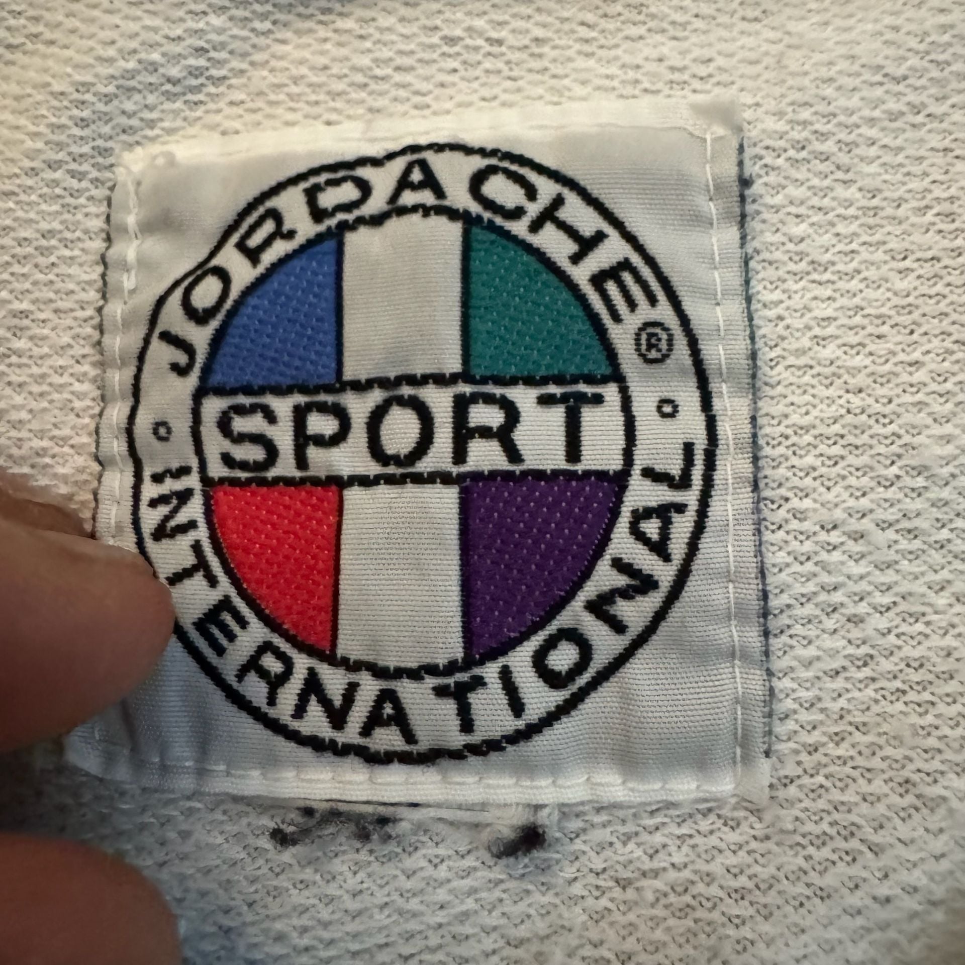 Jordache Sport International Color Block Polo Shirt 90s Jazz Color 4