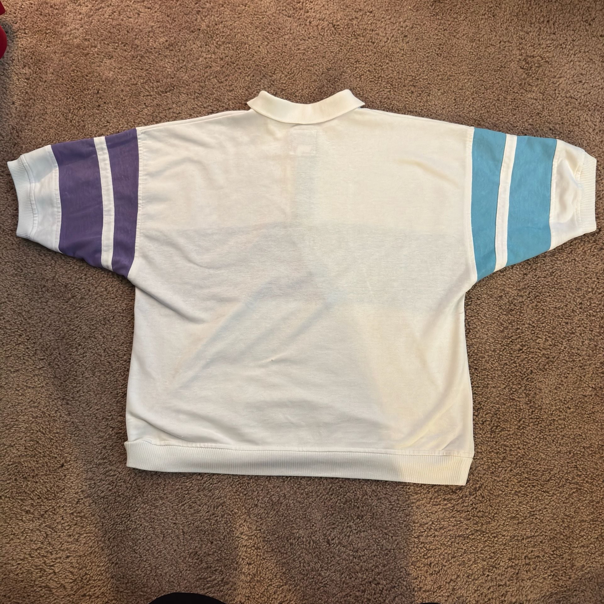 Jordache Sport International Color Block Polo Shirt 90s Jazz Color 7