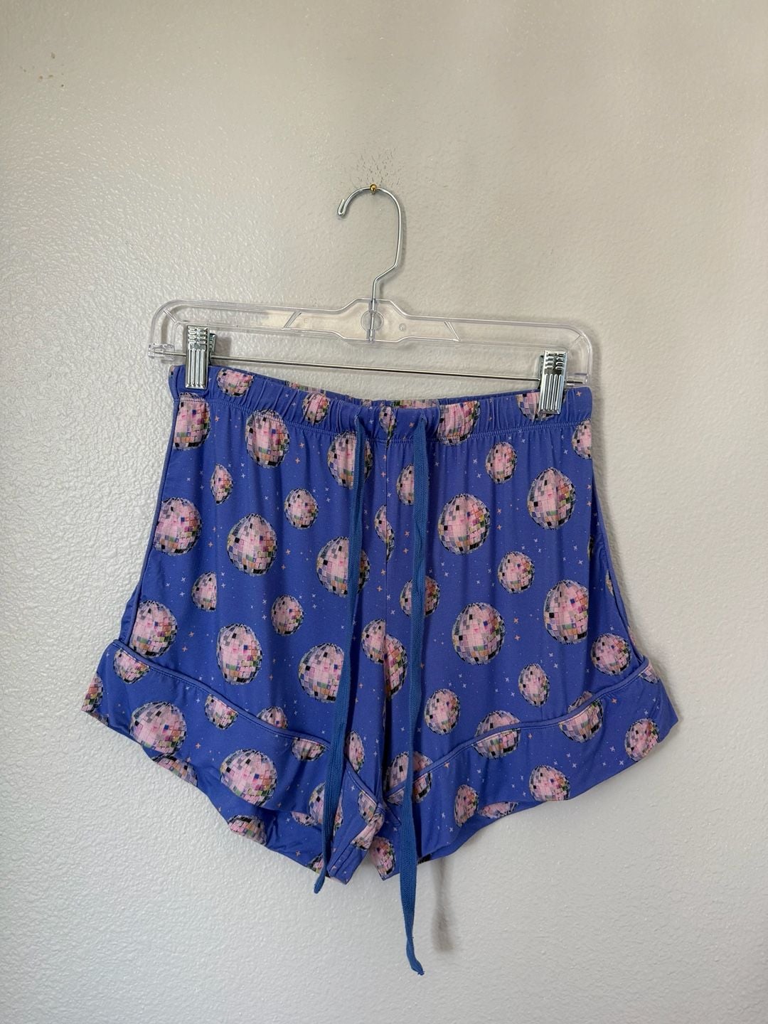 Little Pajama Co. Disco Ball Pajama Set Size XS Blue 6
