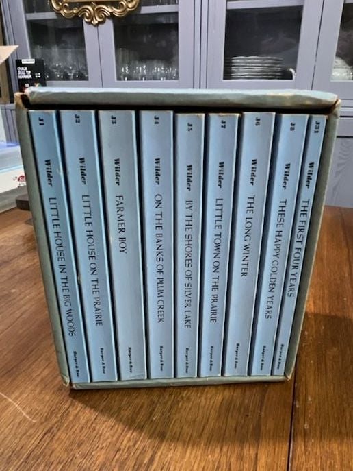 Harper & Row Complete Set of Laura Ingalls Wilder's Little House Books 1