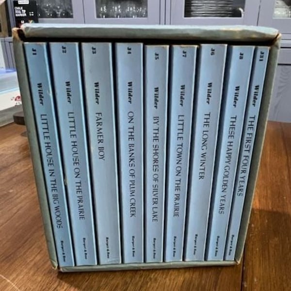 Harper & Row Complete Set of Laura Ingalls Wilder's Little House Books