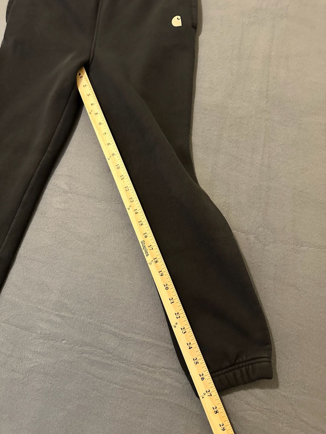 Carhartt BN5510-W Relaxed Fit Sweatpants Black Size S 9