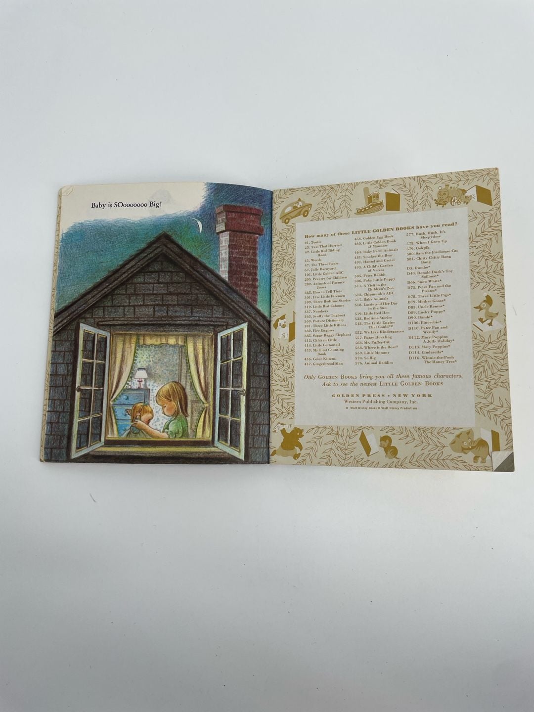 Little Golden Books So Big Esther Wilkin Vintage Book 3