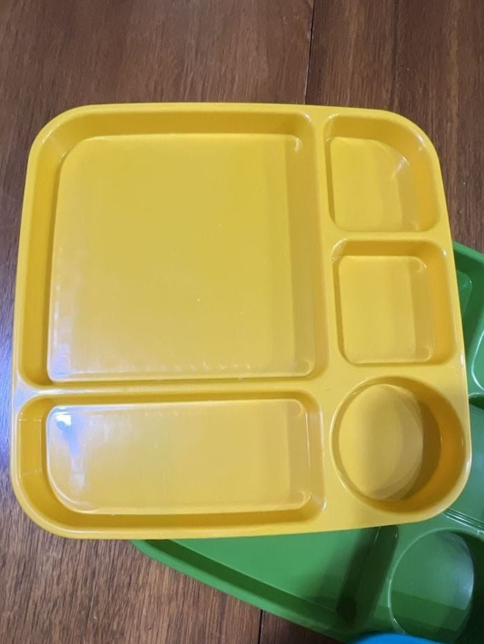 Nordic Ware Divided Kids Lunch Trays Set of 4 5