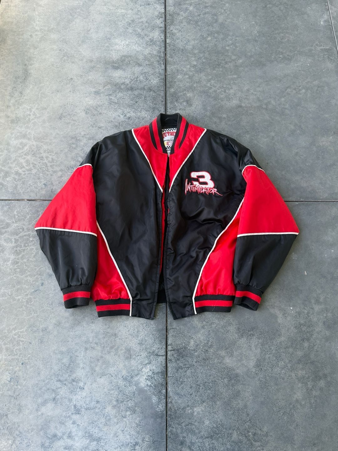 Vintage Dale Earnhardt #3 Intimidator NASCAR Racing Jacket Nutmeg M 2