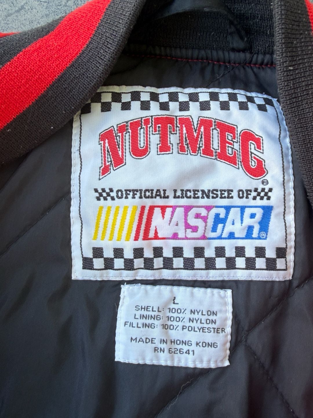 Vintage Dale Earnhardt #3 Intimidator NASCAR Racing Jacket Nutmeg M 6