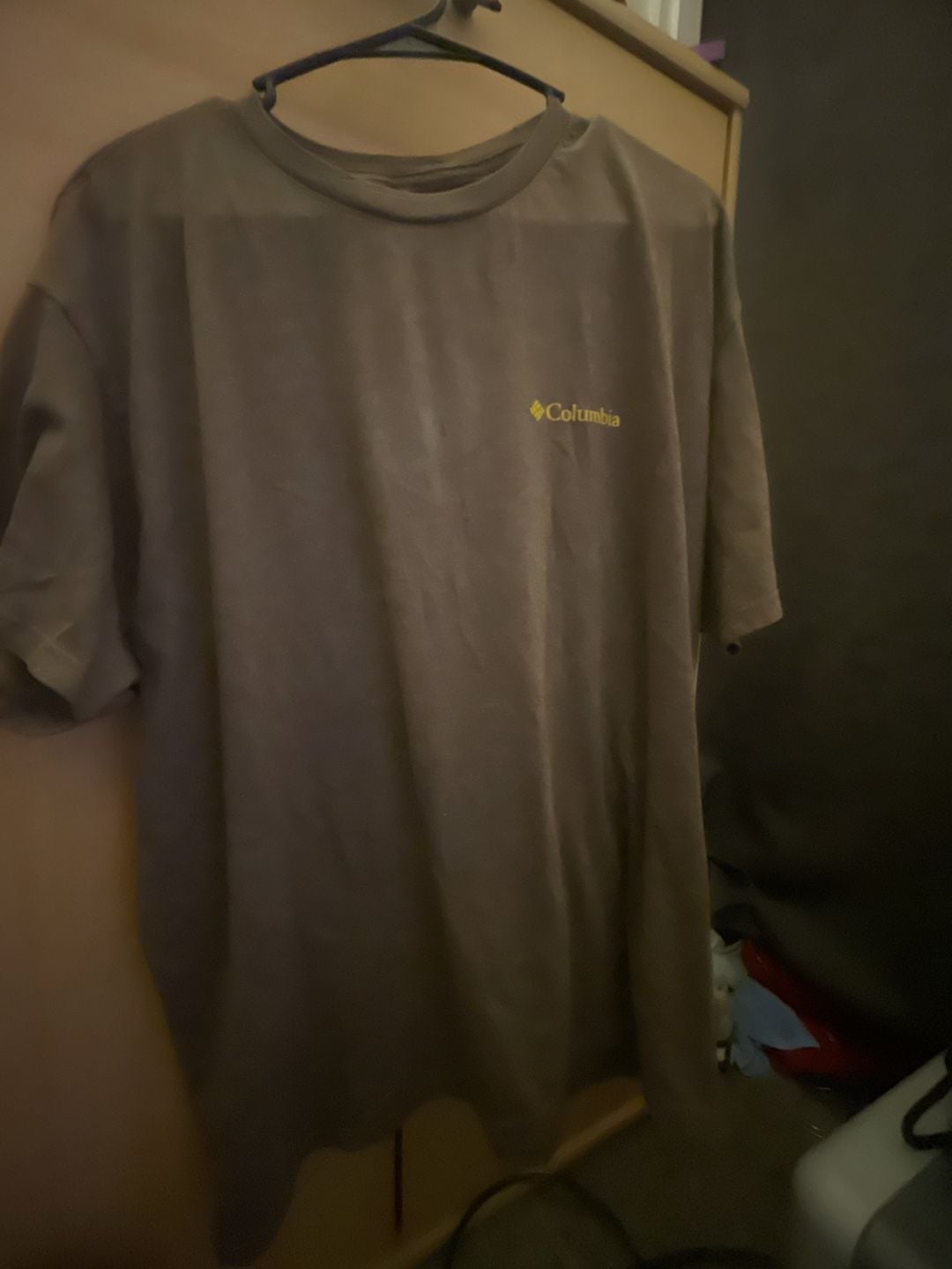 Columbia Sportswear Company Men's Short Sleeve T-Shirt Size XXL Gray Graphic Tee 2