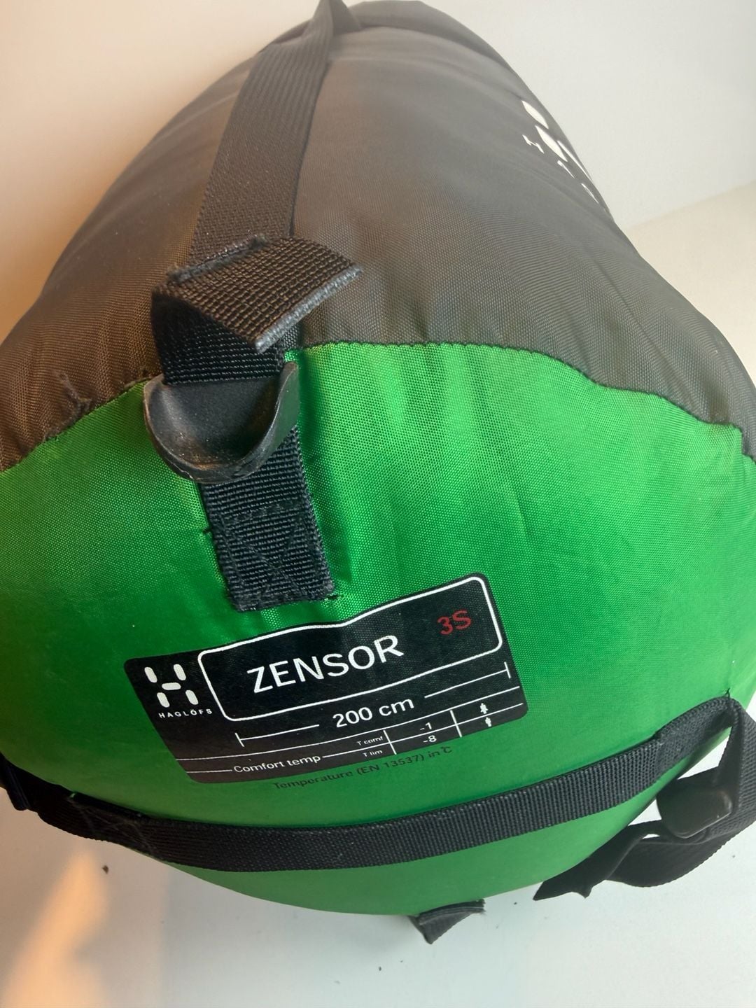 Haglöfs Zensor 3S Sleeping Bag 200 Cm Green 6