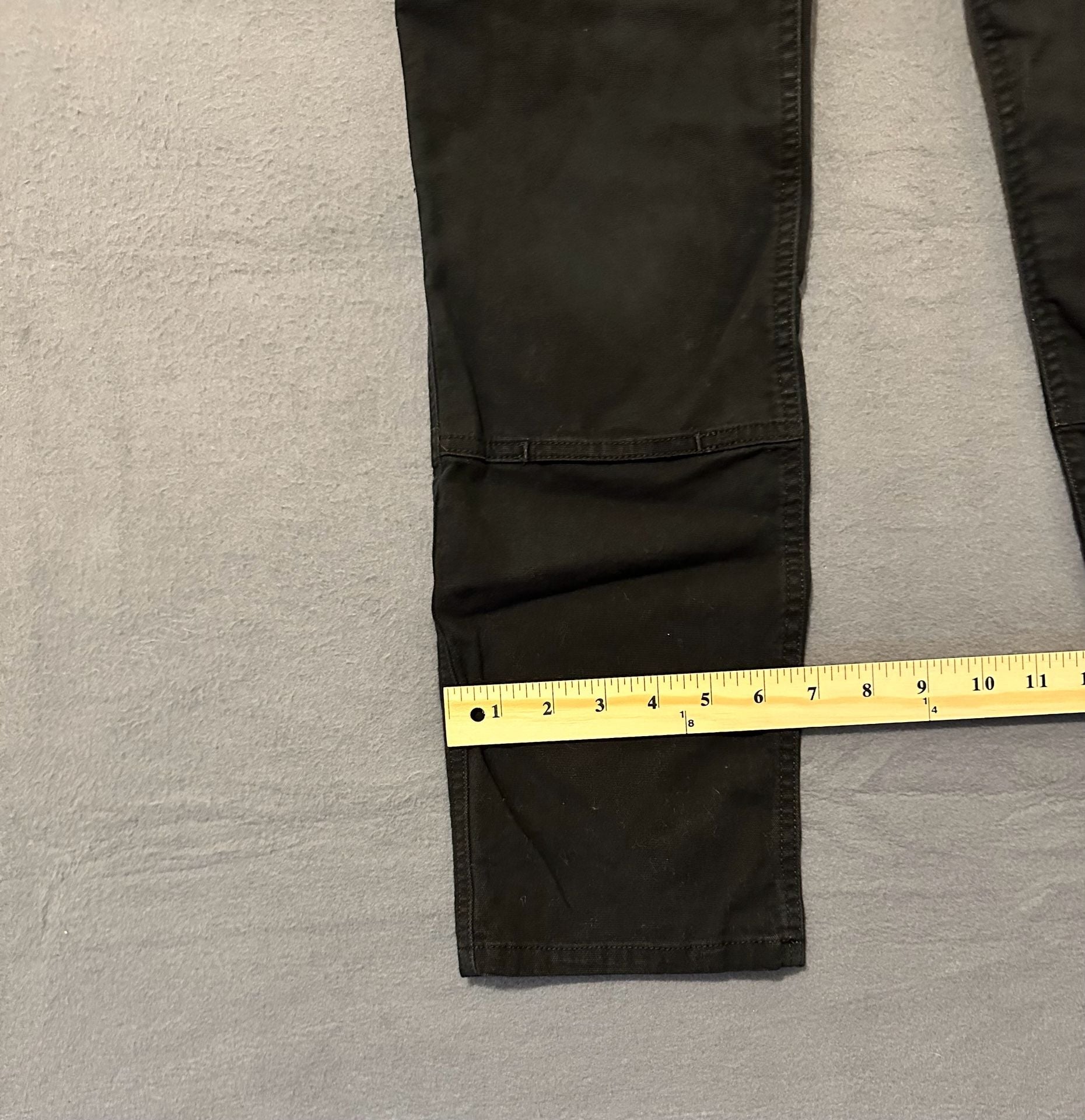 Carhartt Relaxed Fit Moss Canvas Work Pants Size 8 Black 12
