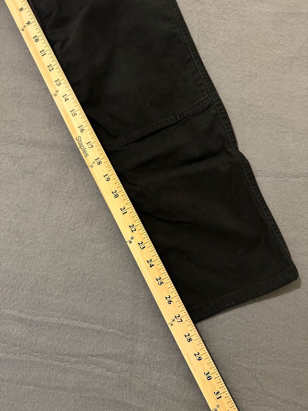 Carhartt Relaxed Fit Moss Canvas Work Pants Size 8 Black 13