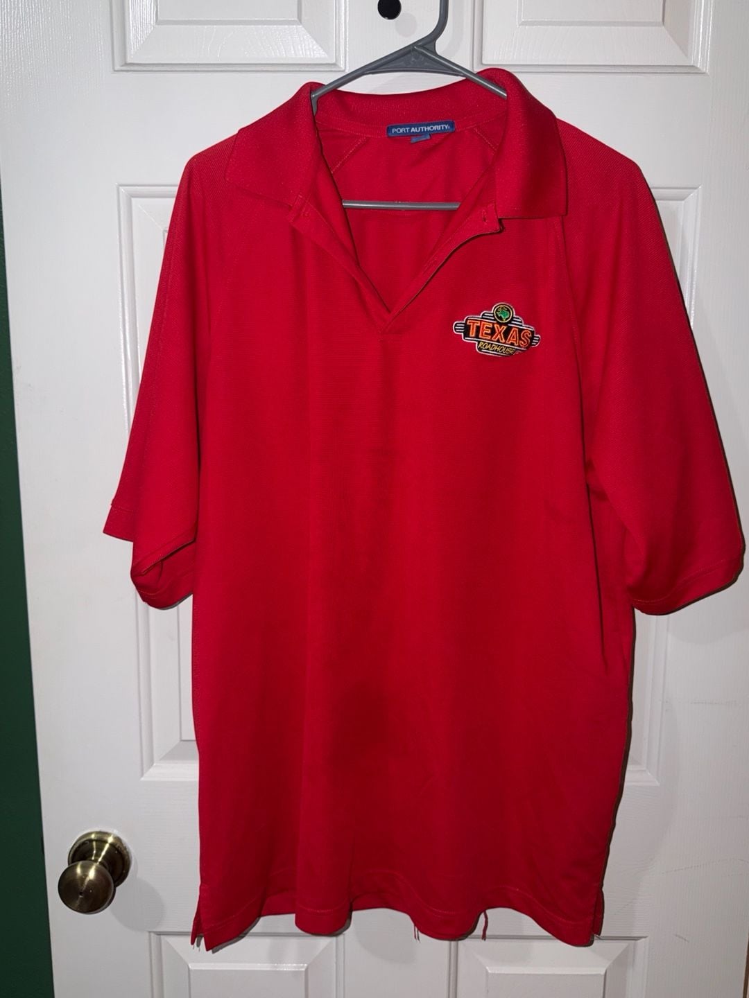 Port Authority Texas Roadhouse Polo Shirt XL Red 2