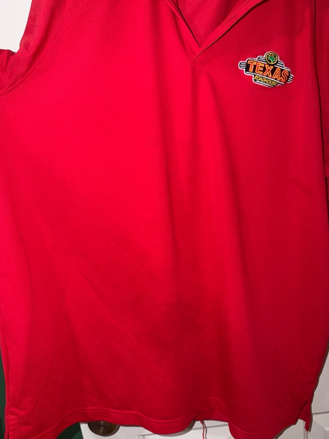 Port Authority Texas Roadhouse Polo Shirt XL Red 3