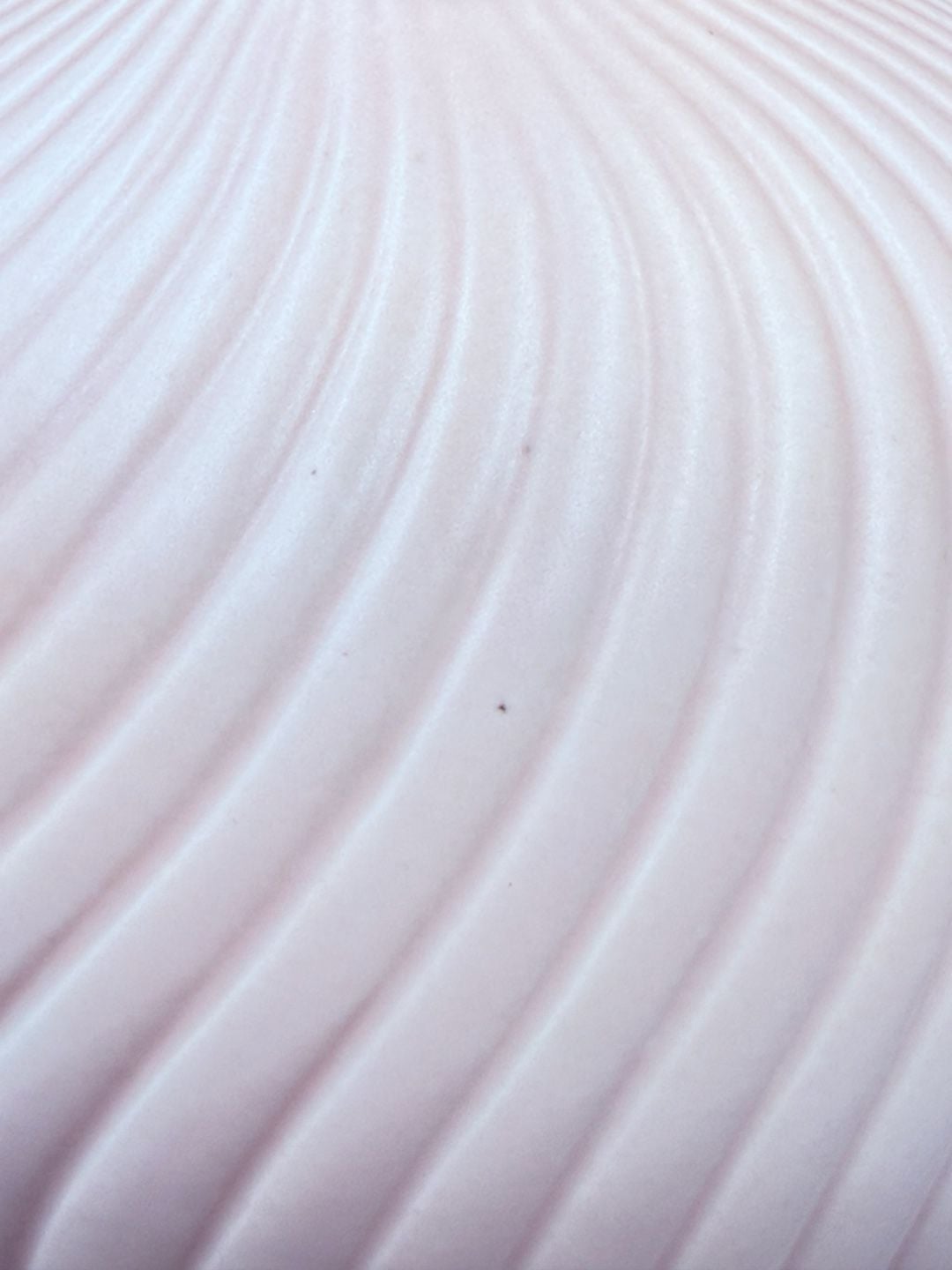 Fitz And Floyd Japan Round Vase with Spiral Design 1982 Pink Ceramic 11