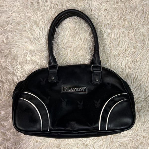 Playboy Black Bunny Shoulder Bag