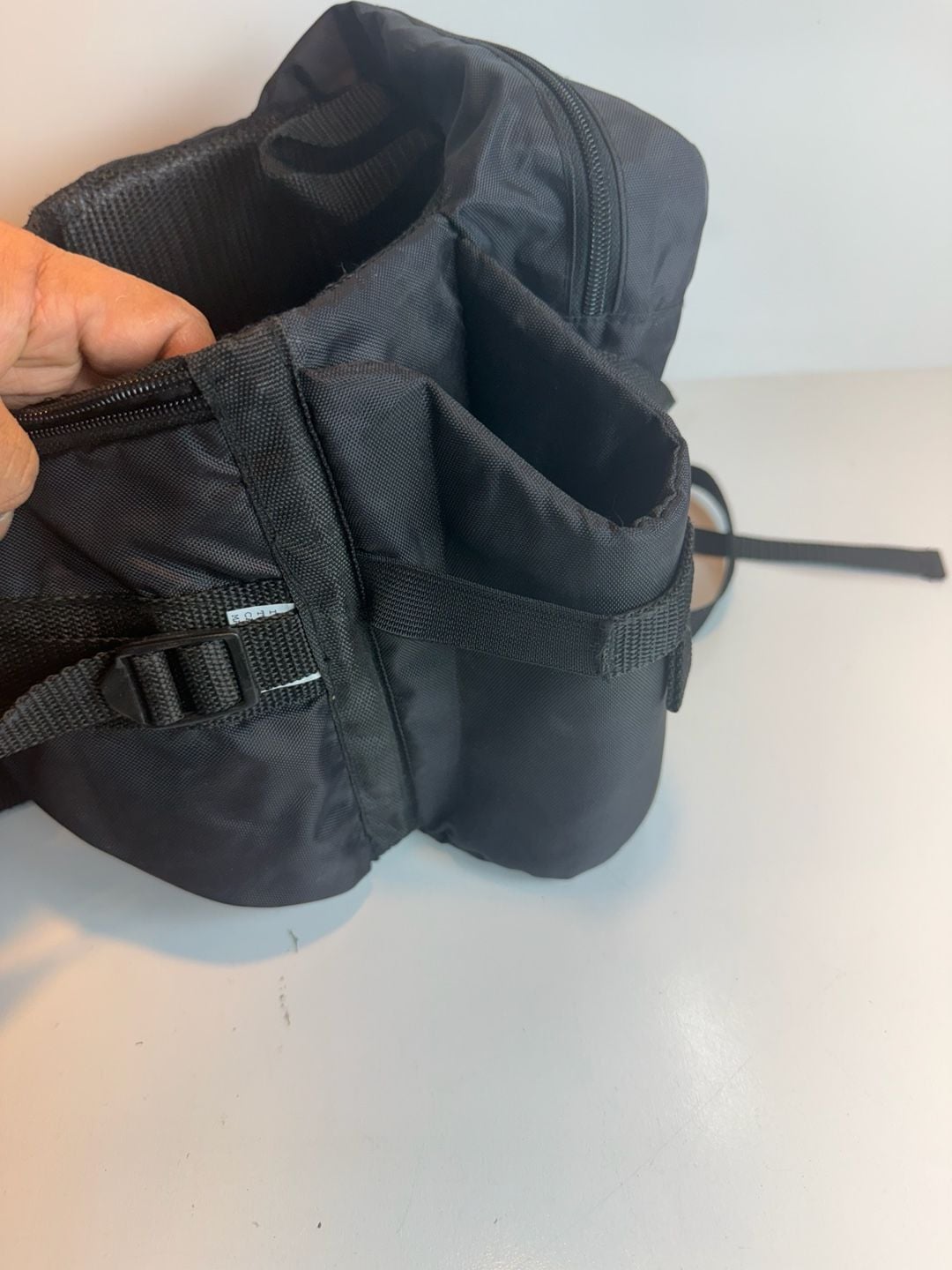 Stansport Black 2-Bottle Hiking Waist Pack 7