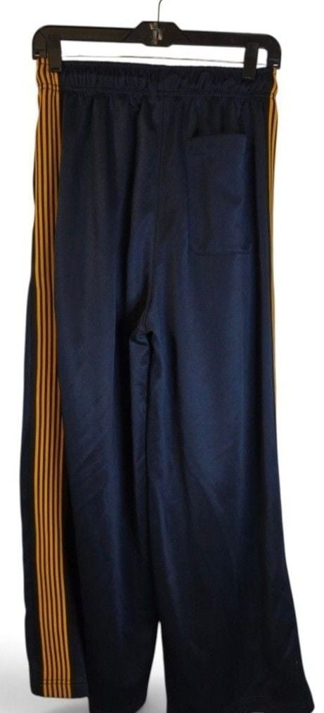 Urban Outfitters Track Pants Size XS Wide Leg Navy Blue 4