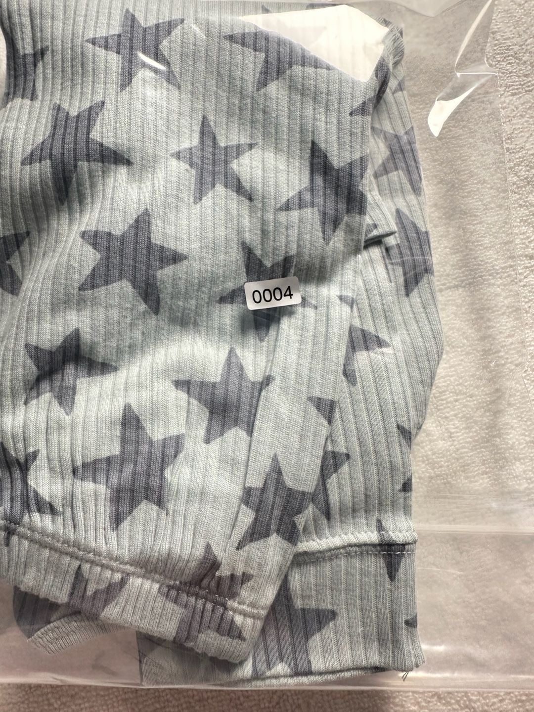 Cloud Island Ribbed Star 2pc Bodysuit & Pants Blue 24M 6