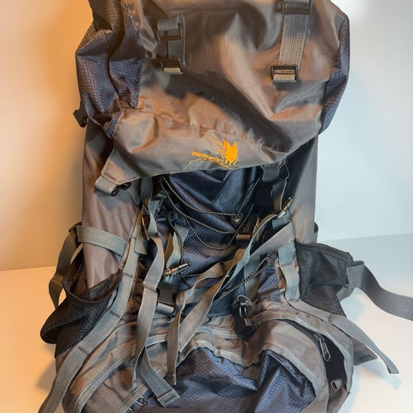 Freeknight Hiking Backpack Gray Camping Rucksack