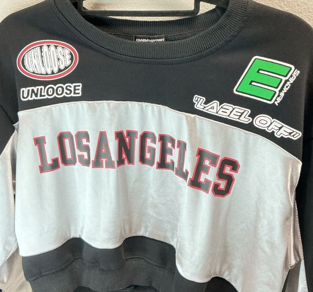Charming Bunny Los Angeles Graphic Sweatshirt 3