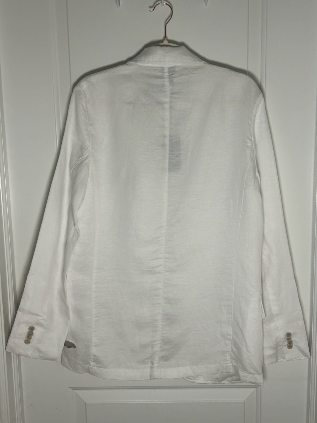 Daniel Hechter Linen Blend Mens Blazer
Size S
White Sport Coat 3
