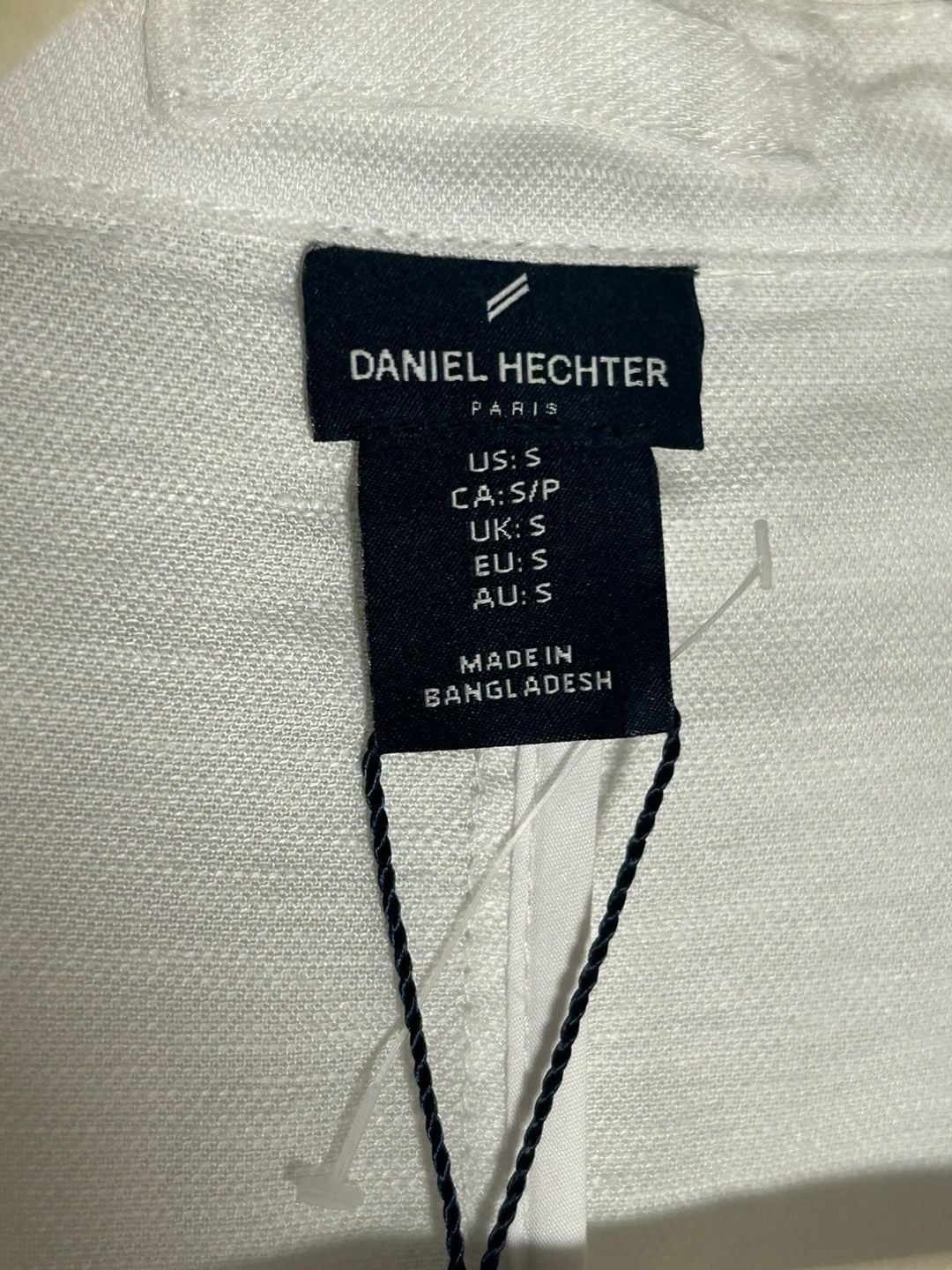 Daniel Hechter Linen Blend Mens Blazer
Size S
White Sport Coat 6