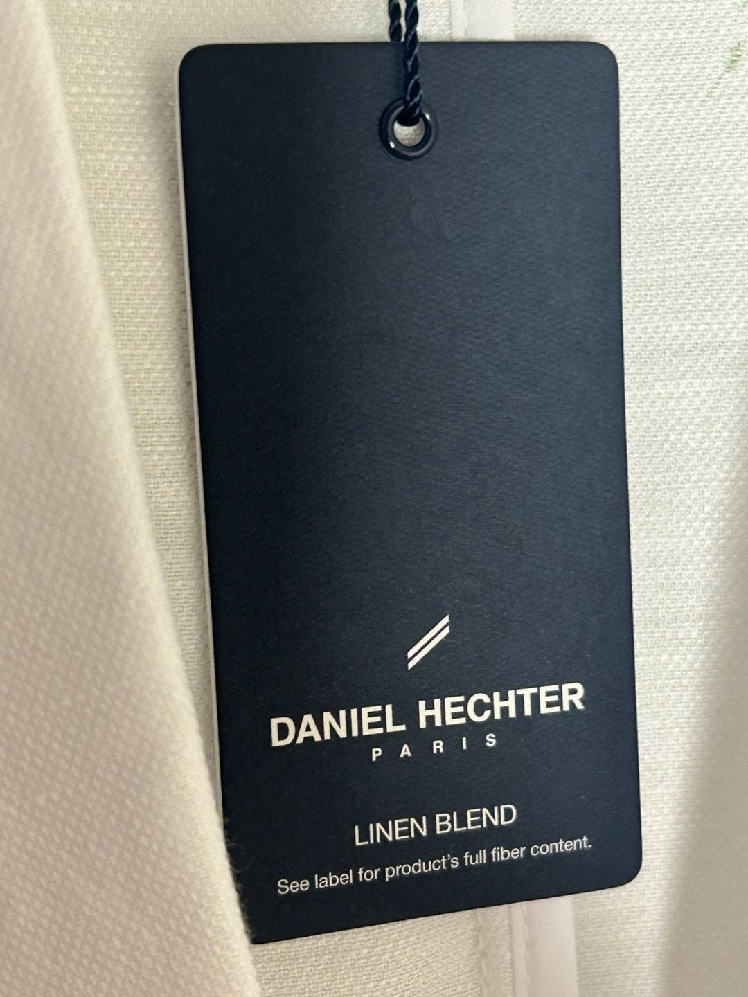 Daniel Hechter Linen Blend Mens Blazer
Size S
White Sport Coat 7