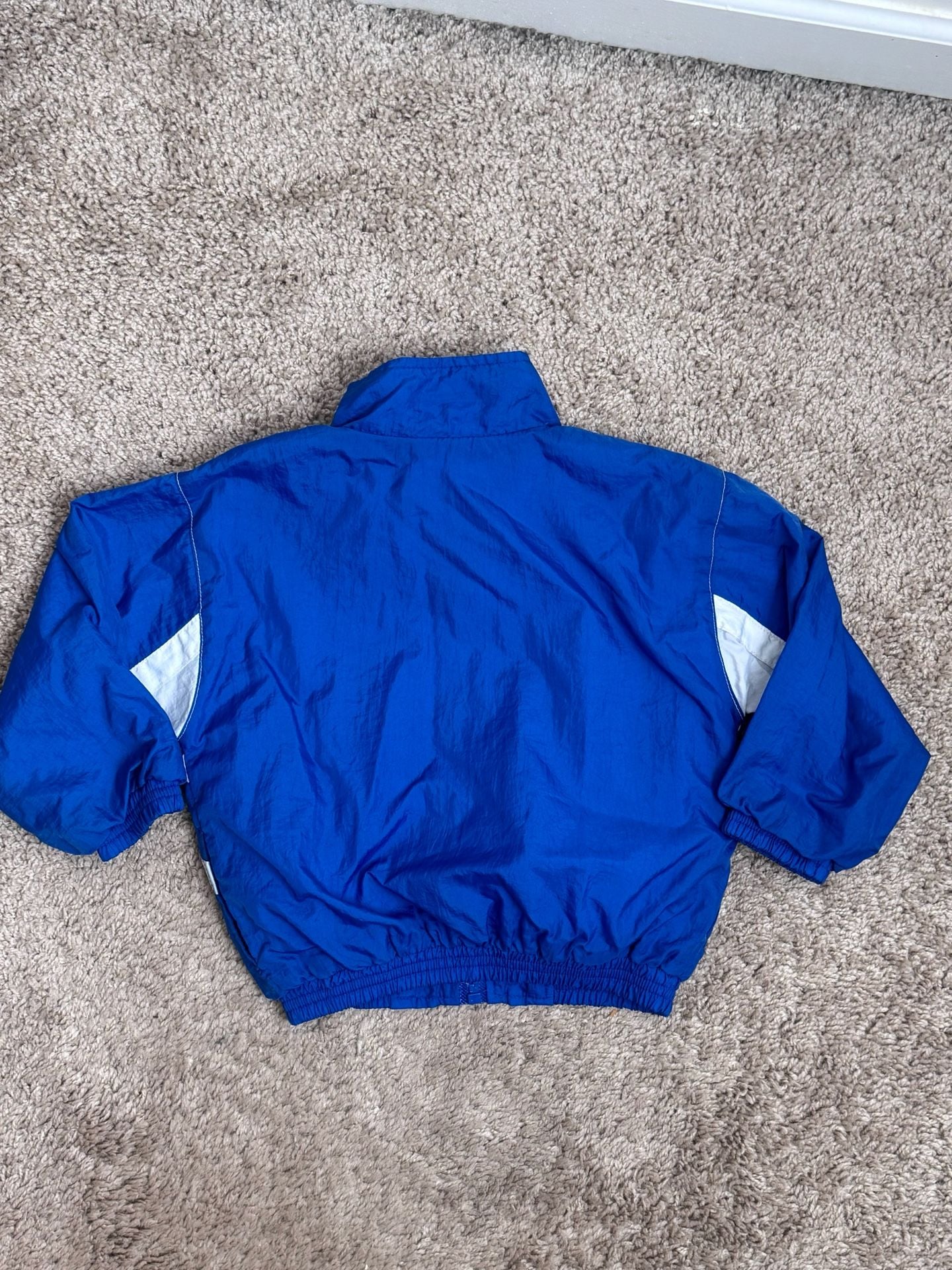 Vintage Kids Colts Blue windbreaker Jacket 5
