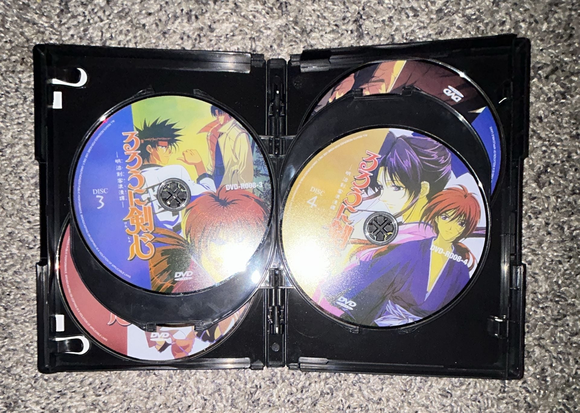 Rurouni Kenshin Complete TV Series DVD Set 1-12 Episodes 1-95 6