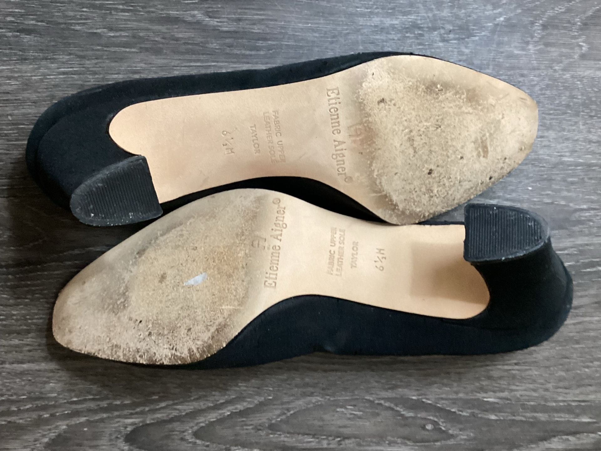 Etienne Aigner Taylor Size 6.5 M Black Pumps 6