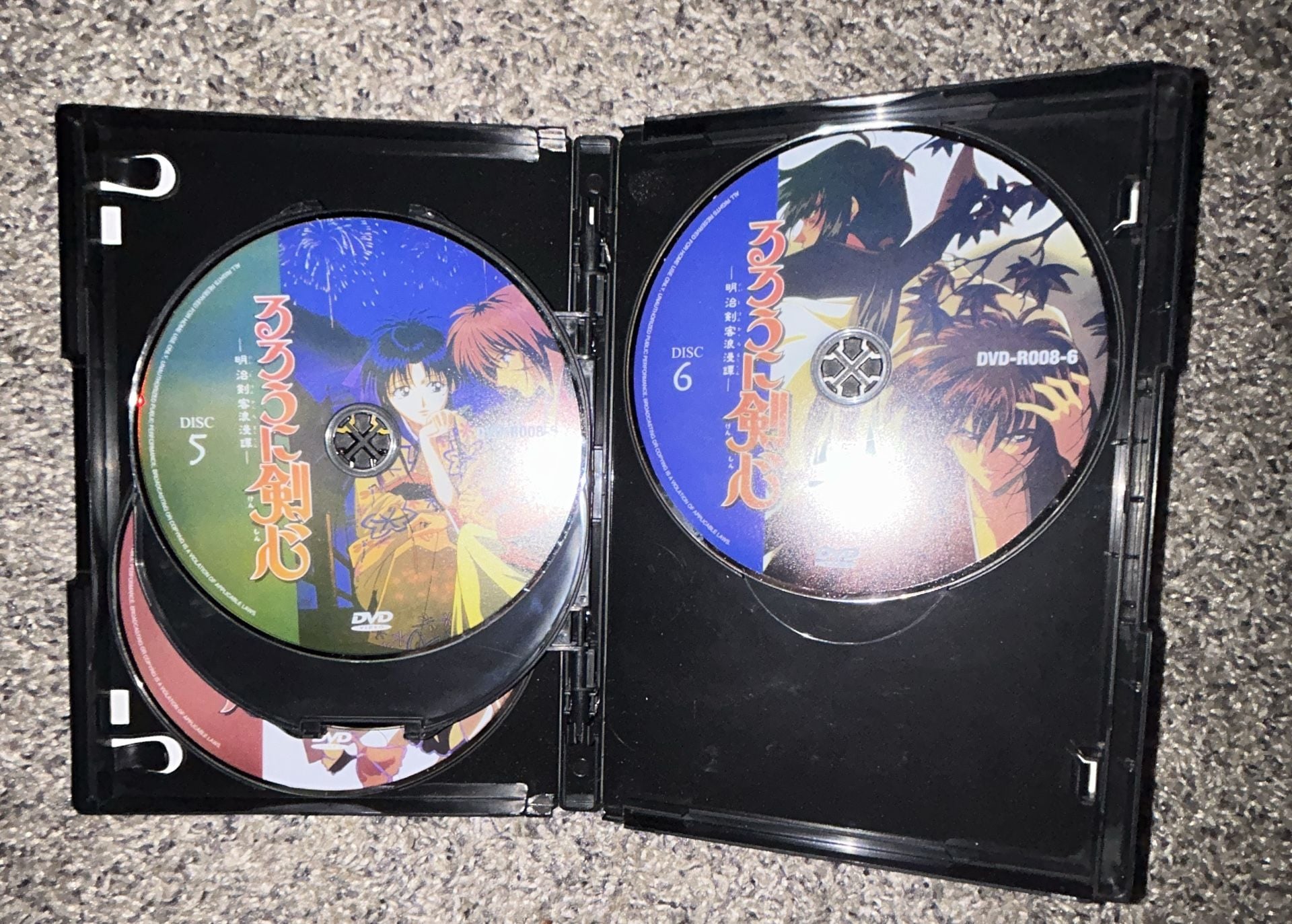 Rurouni Kenshin Complete TV Series DVD Set 1-12 Episodes 1-95 7