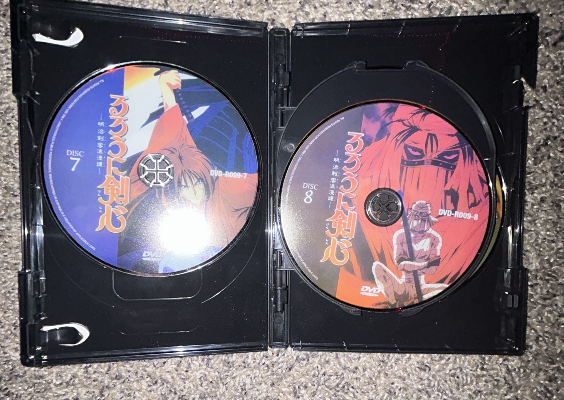 Rurouni Kenshin Complete TV Series DVD Set 1-12 Episodes 1-95 8