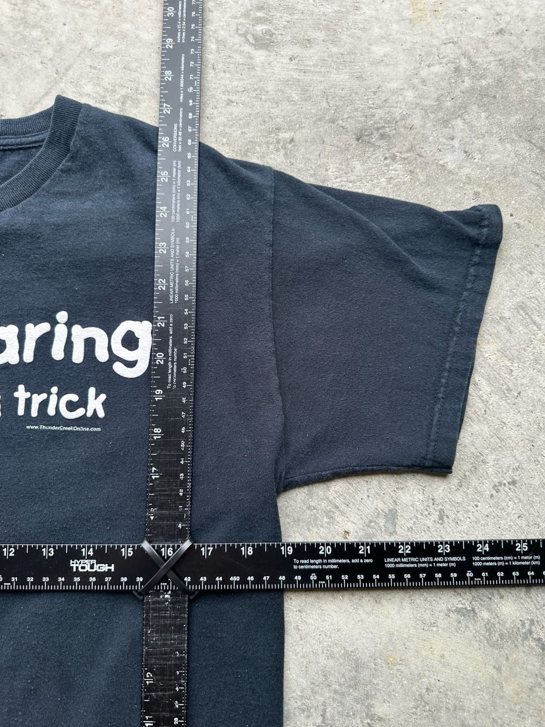 Thunder Creek Keep Staring I Might Do A Trick T-Shirt Size XL Black 6