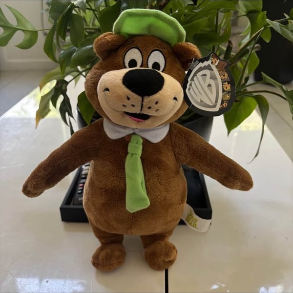 Yogi Bear Plush 12 Inch Stuffed Animal Warner Bros Hanna Barbera New