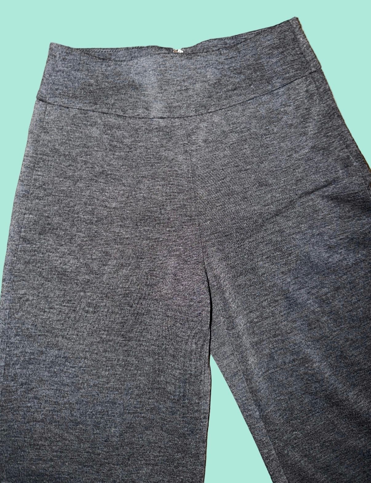 BCBGMaxAzria Camilla Gray Heathered Wide-Leg Pants Size XS 7