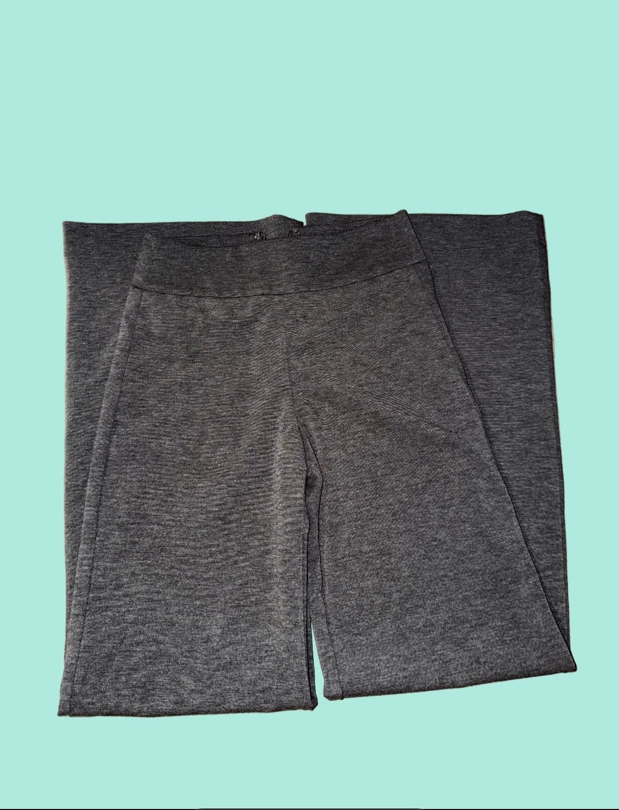 BCBGMaxAzria Camilla Gray Heathered Wide-Leg Pants Size XS 8