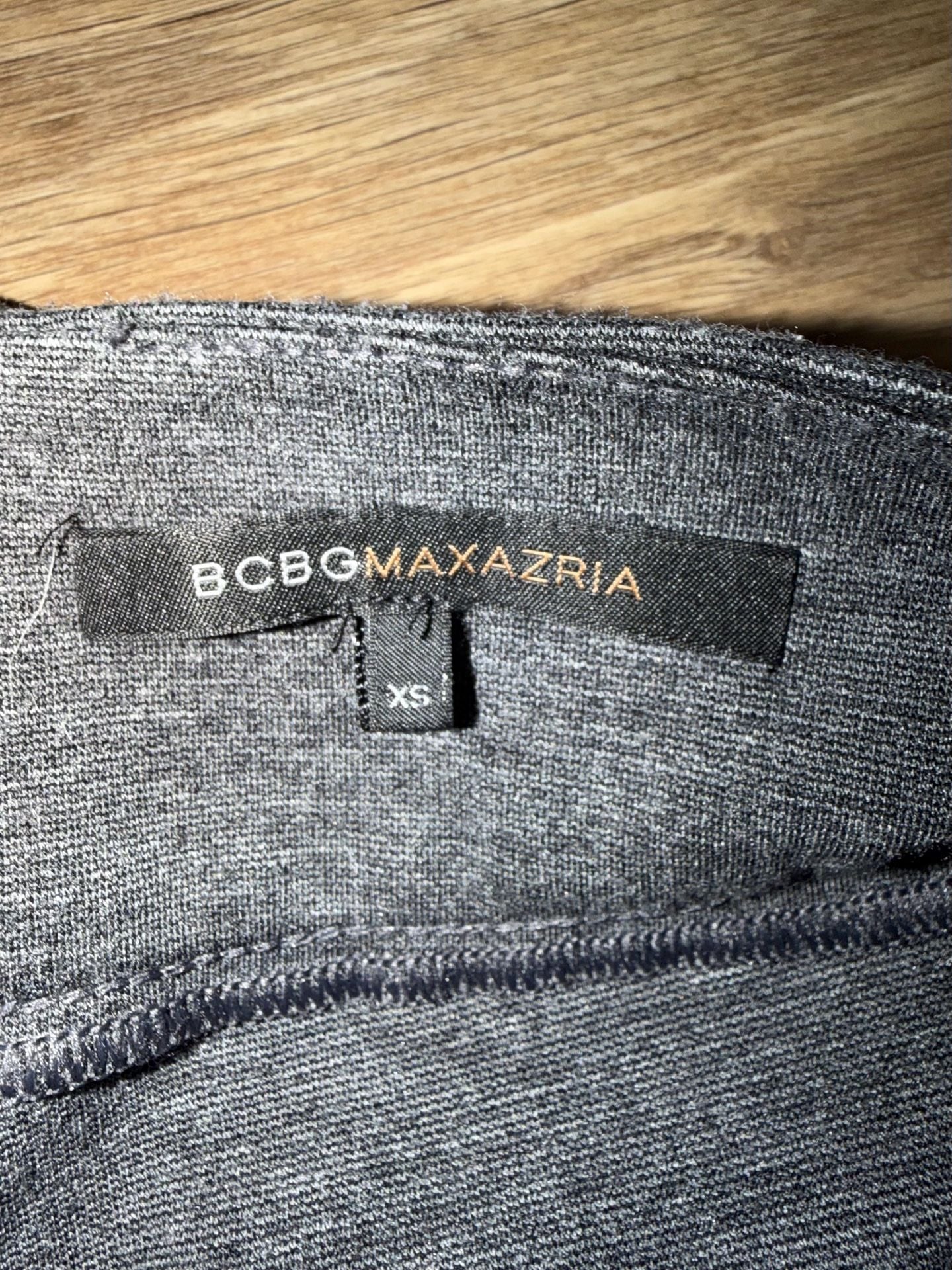 BCBGMaxAzria Camilla Gray Heathered Wide-Leg Pants Size XS 9