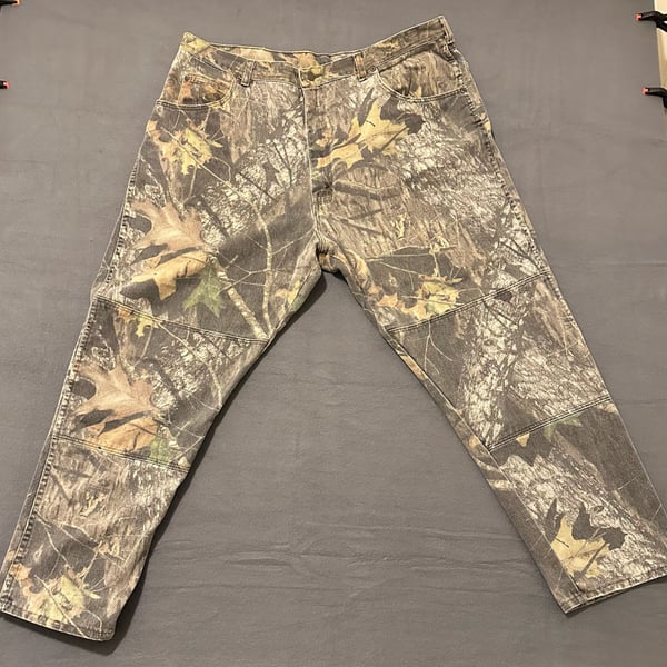 Wrangler Realtree Camo Double Knee Pants 42x30